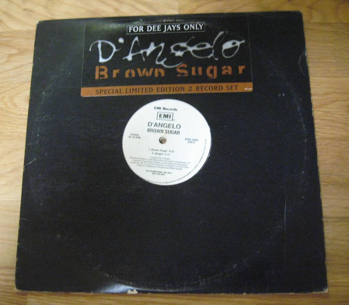 D'ANGELO / BROWN SUGAR (2LP 1995年 USプロモ原盤) D'Angelo 【公式通販】