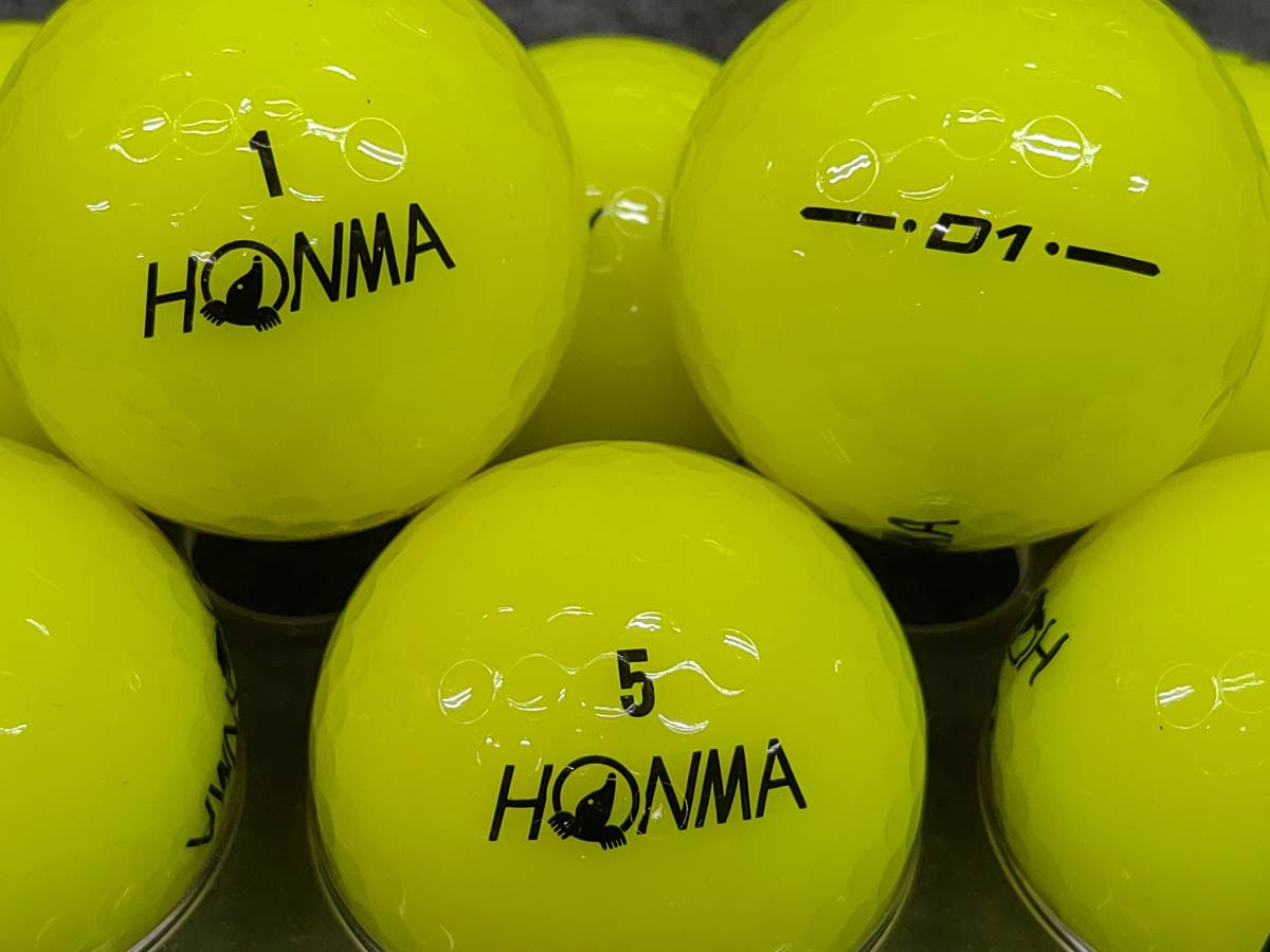  HONMA本間ホンマ D1 '18 イエロー 50球セット ゴルフボール ロストボール(50個～)｜売買されたオークション情報、yahooの商品情報をアーカイブ公開 - オークファン ボール