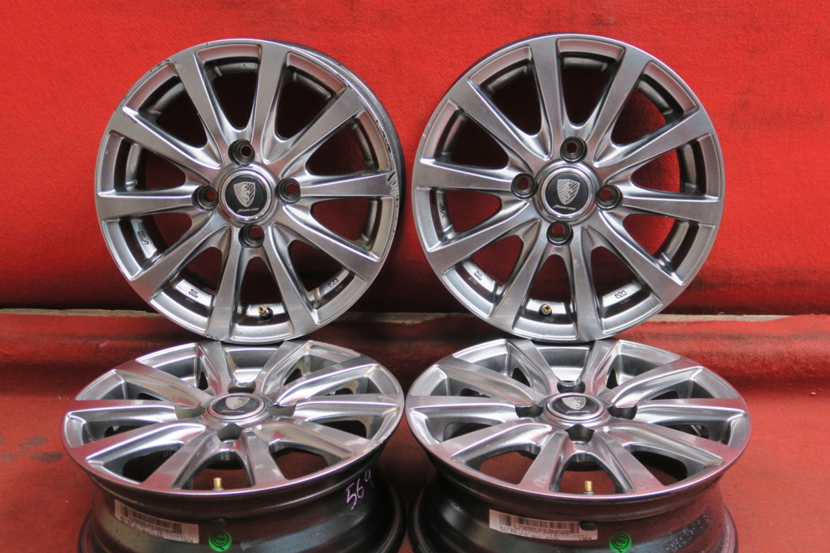 正規品，100%新品】 【H569】ホイール 4本*MANARAY SPORT 13×5J 4穴