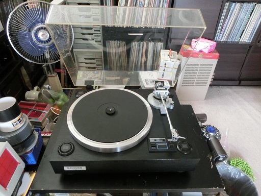 パイオニア PL-5L+DENON修復針付き　終わると自動停止！