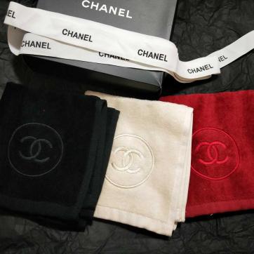 全国無料，セール CHANELシャネル シャネルノベルティ タオル3枚セット フェイスタオル ハンドタオル ハンカチ(服飾小物)｜売買されたオークション情報、yahooの商品情報をアーカイブ公開 - オークファン 服飾小物