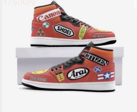 NIKE AKIRA ペイントスニーカー　金田　鉄雄 AKIRA アキラ 靴 シューズ スニーカー 金田 鉄雄 金田のバイク サイズ