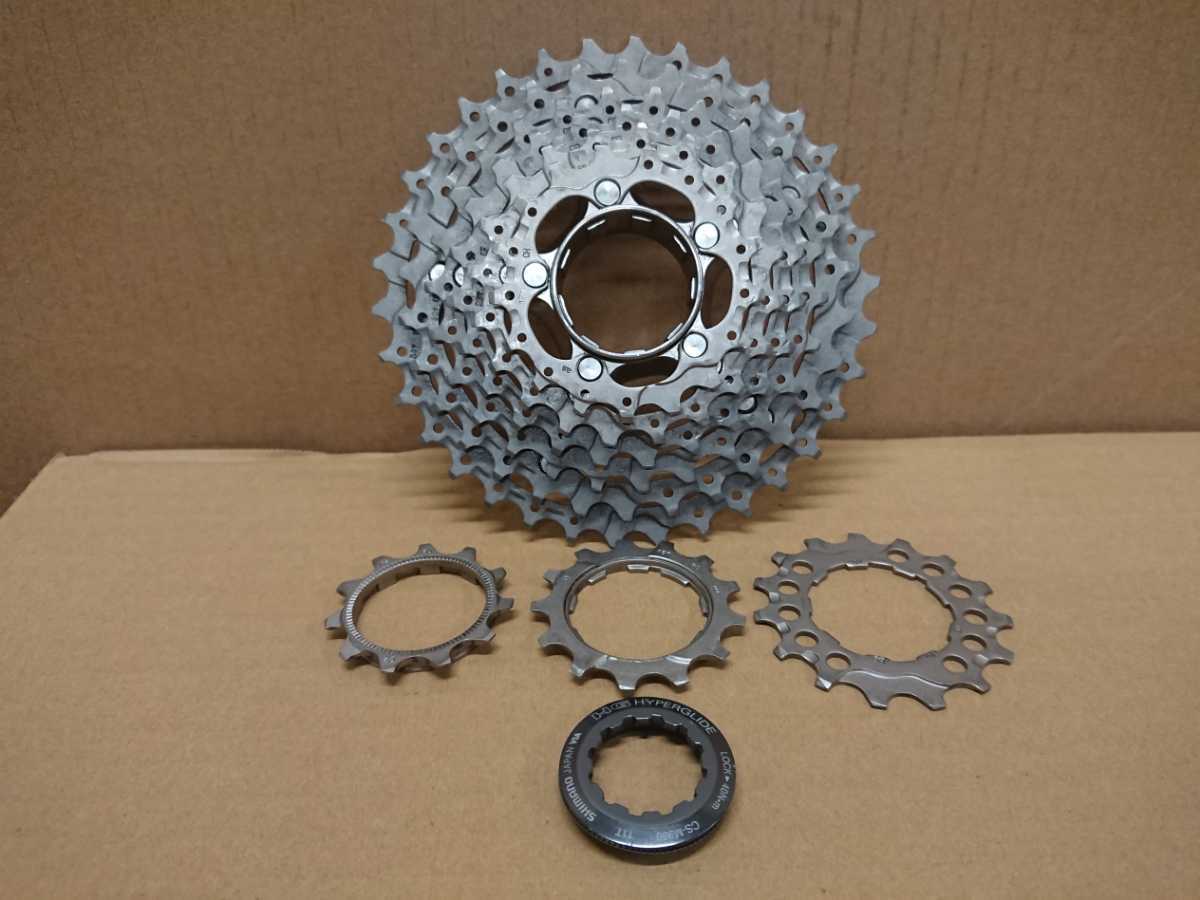 シマノ SHIMANO カセットスプロケット XTR 9速 CS-M960 11-34 美品