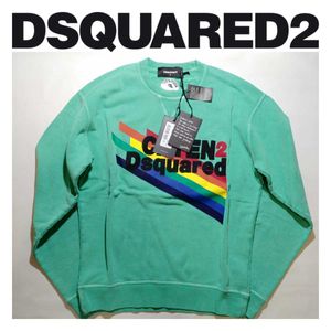 DSQUARED2 ディースクエアード スウェット トレーナー レインボー
