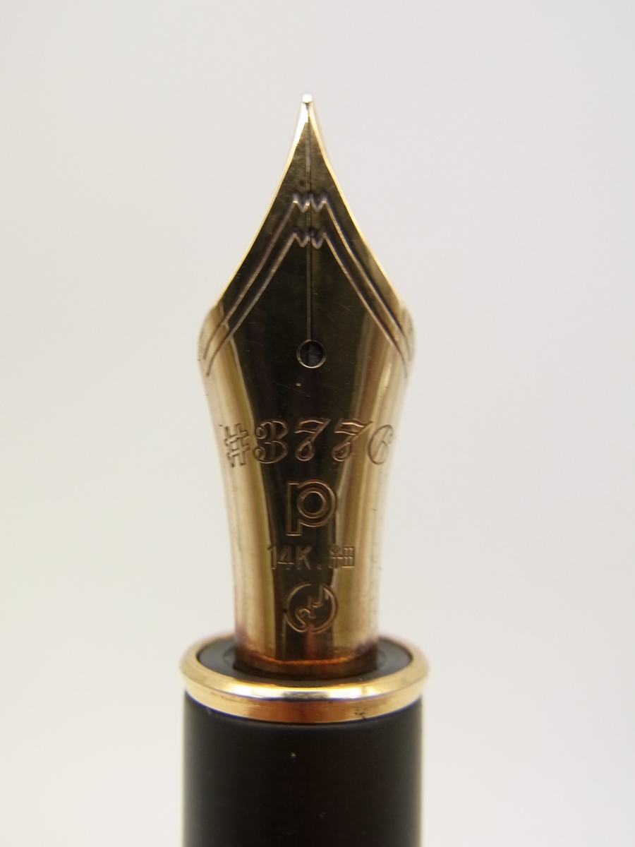 309 オーバーホール済み 万年筆 PLATINUMプラチナ 3776 14k
