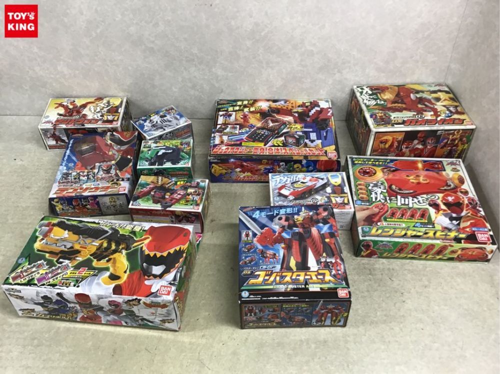 ジャンク 1円〜 同梱不可 獣電戦隊キョウリュウジャー バンダイ 1円