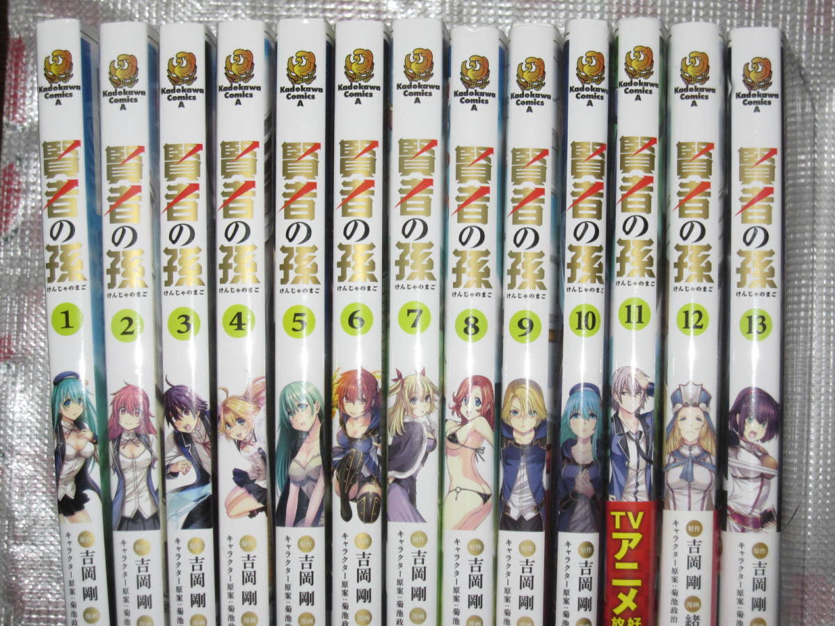 賢者の孫 コミック 1～13 セット 賢者の孫 コミック 1-19巻セット 賢者