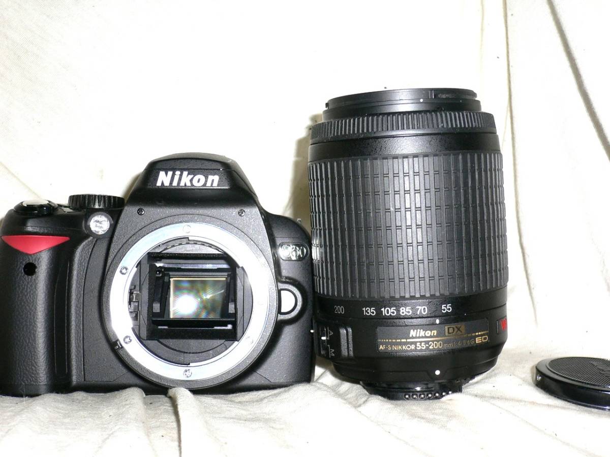 D60 AF-S NIKKOR Nikon ニコン 18-55mm NIKON 1:3.5-5.6G 55-200mm Power-