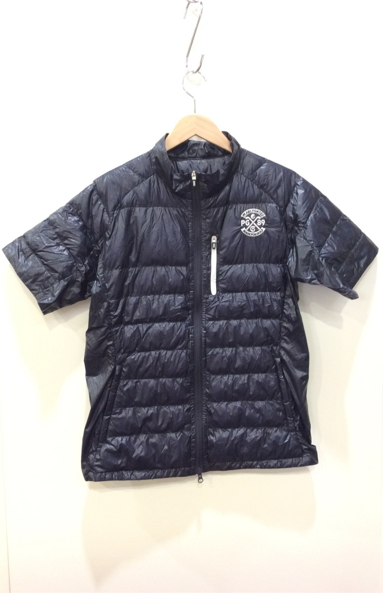 安い，限定セール PEARLY GATES パーリーゲイツ PERTEX 053-9220901 ゴルフウェア GPLF 半袖ダウンジャケット ダウンベスト ブルゾン 6 ブラック(Lサイズ)｜売買されたオークション情報、yahooの商品情報をアーカイブ公開 Lサイズ