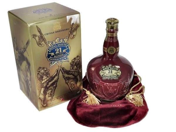 お買い得，HOT ト滝 ROYAL SALUTE ロイヤルサルート 21年 BLENDED スコッチウイスキー 赤陶器 古酒 未開栓 1000円スタート ① DC040ZZI06(スコッチ)｜売買されたオークション情報、yahooの商品情報をアーカイブ公開 - スコッチ