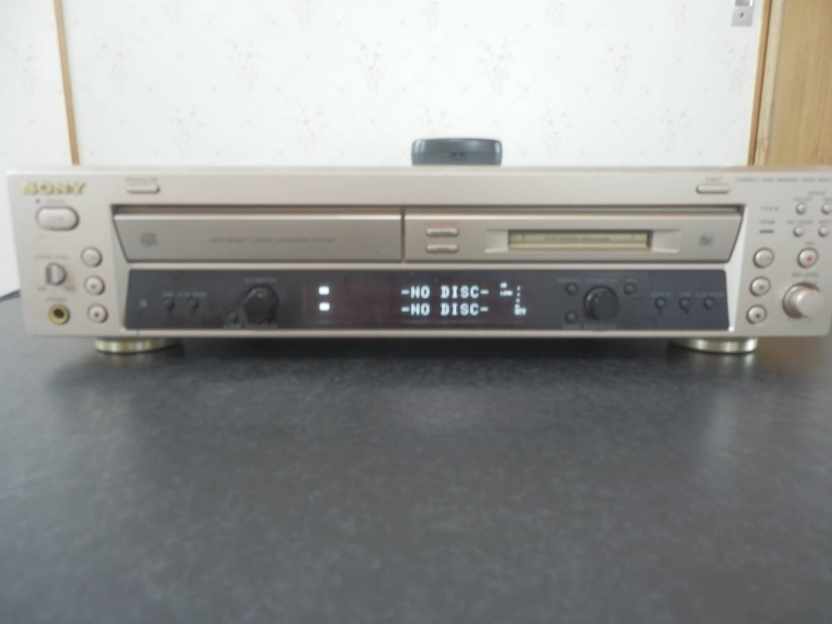 SONY MXD-D400 CD/MDレコーダー ジャンク MXD-D400 SONY ソニー Deck