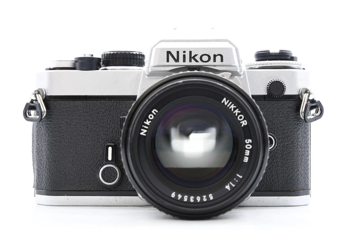 Nikon FE Ai NIKKOR 50mm F1.4 セット 美品 ◇ Nikon ニコン FE + AI-S NIKKOR 50mm F1.4 フィルムカメラ 標準単