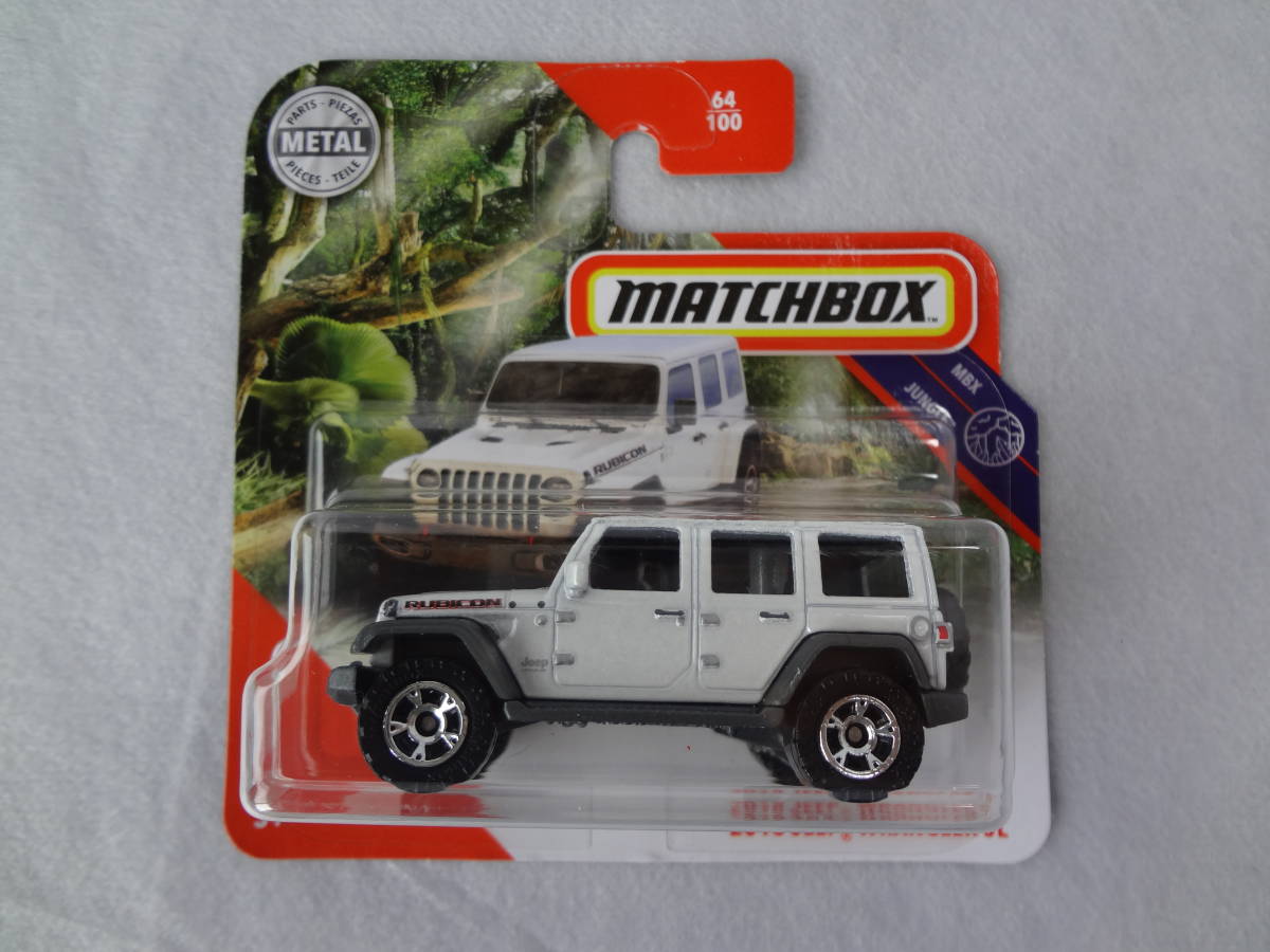 Matchbox 2018 Jeep Wrangler JL Rubicon - Modellino In Scala 64/100 - Colore Bianco Perla - Edizione Da Collezione
