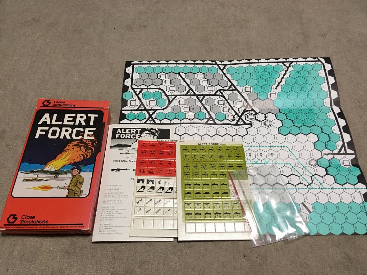 本物保証，限定セール 海外製 ウォーゲーム アラートフォース Alert Force 日本語訳無し 駒未切断 すべて揃ってます(ウォーゲーム)｜売買されたオークション情報、yahooの商品情報をアーカイブ公開 - オークファン ウォーゲーム