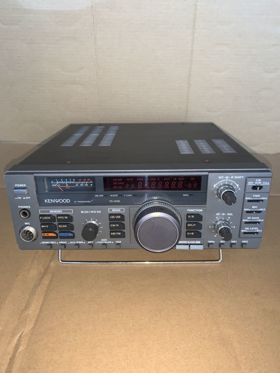 KENWOOD TS-140S HFトランシーバー 本体　動作未確認 KENWOOD TS-140S 無線機 ジャンク 動作未確認 (ケンウッド KENWOOD