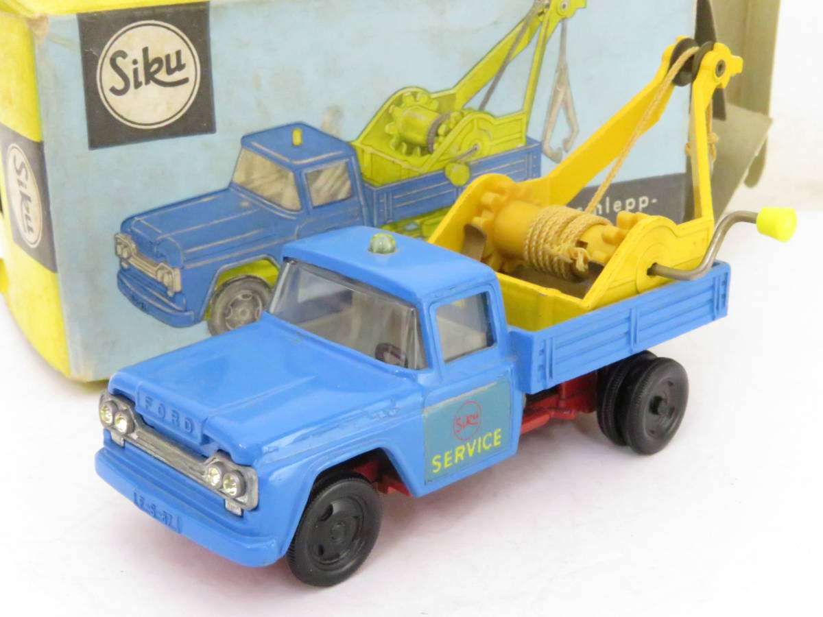 Siku FORD F500 フォード レッカートラック 箱付 1/55? 西ドイツ製 イニレ