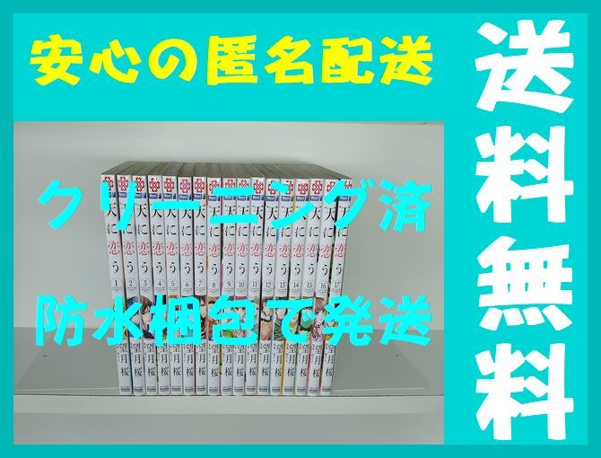 全国送料無料 ★ 天に恋う 望月桜 [1-17巻 漫画全巻セット/完結]