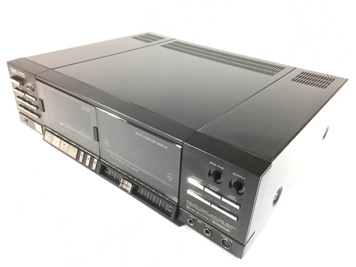 TEAC V－800X 3ヘッドカセットデッキ ベルト新品交換済