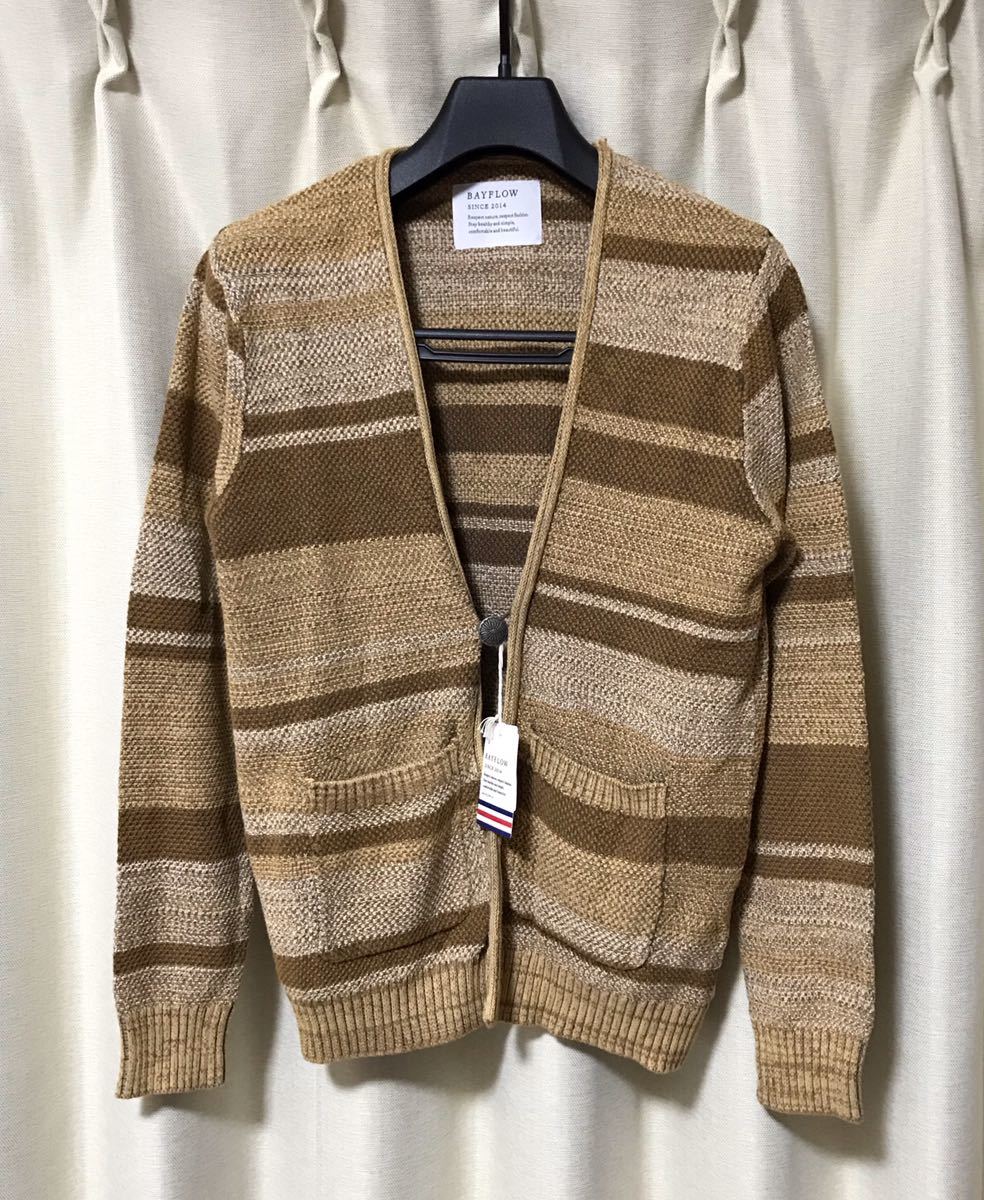 BAYFLOW ベイフロー ニット カーディガン 2 定価9，612円