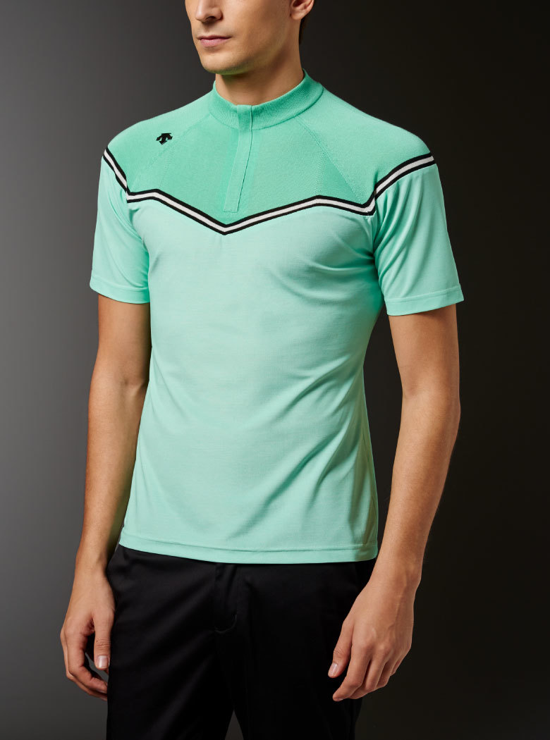  デサントゴルフ DESCENTE GOLF ループガーメント ショートスリーブシャツ ニット 半袖 ポロシャツ M 定価16 000円+税 SPB(その他)｜売買されたオークション情報、yahooの商品情報をアーカイブ公開 - シャツ