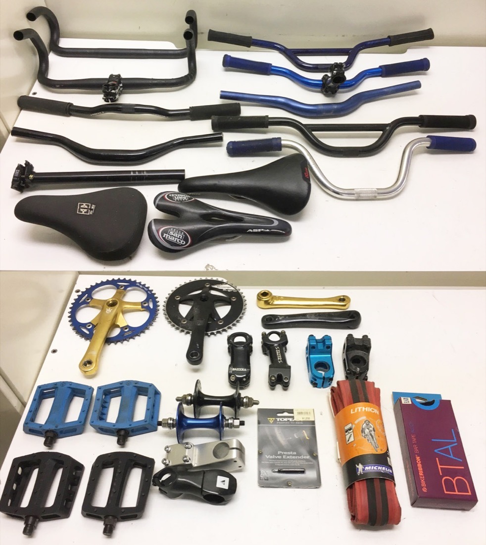  NITTO FITBIKECO DMRBIKES FORMULA 自転車 ロードバイク パーツ まとめ セット ハンドルバー クランク ステム ペダル サドル SA-20080302(パーツ)｜売買されたオークション情報、yahooの商品情報をアーカイ その他