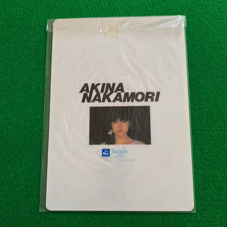 昭和レトロ 中森明菜 2026年最新Yahoo!オークション 下敷の中古品