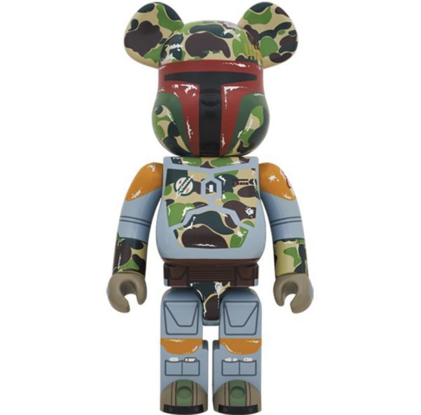 メディコム トイ BE@RBRICK BAPE BOBA FETT 1000% ベアブリック ボ