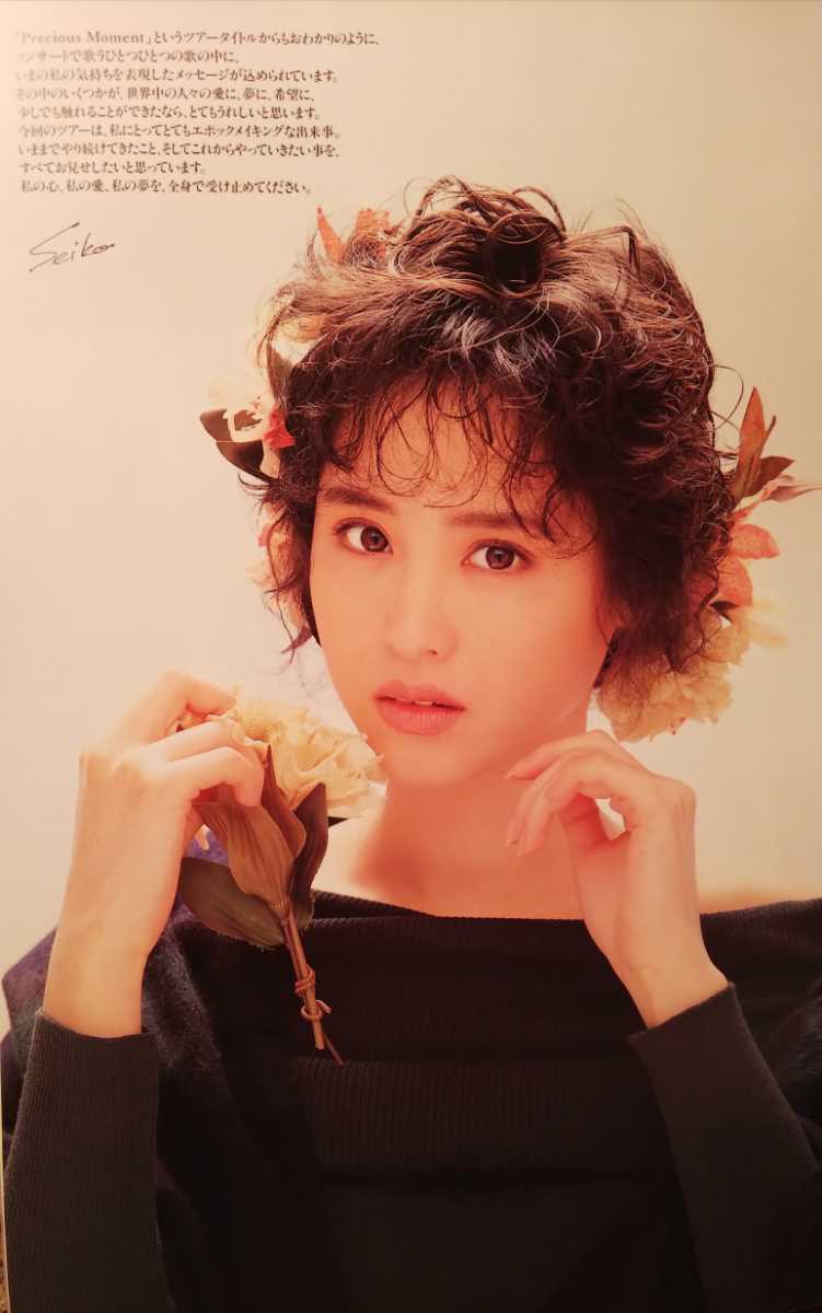 松田聖子 パンフレット - Precious 1989〜1990 ウインターツアー