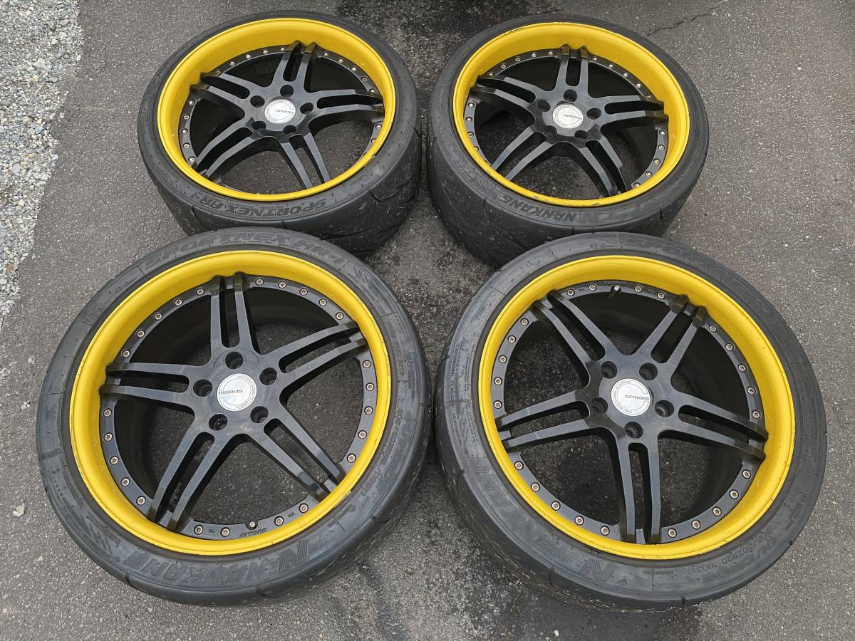 ワーク グノーシス GS2 19 深リム 深リム WORKグノーシスGS2 PCD100 