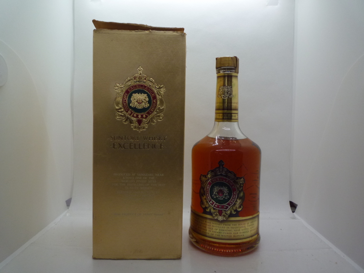 【未開栓 古酒】【1000円スタート】SUNTORY WHISKY EXCELLENCE サントリー エクセレンス 1970年代/760ml 43%/389