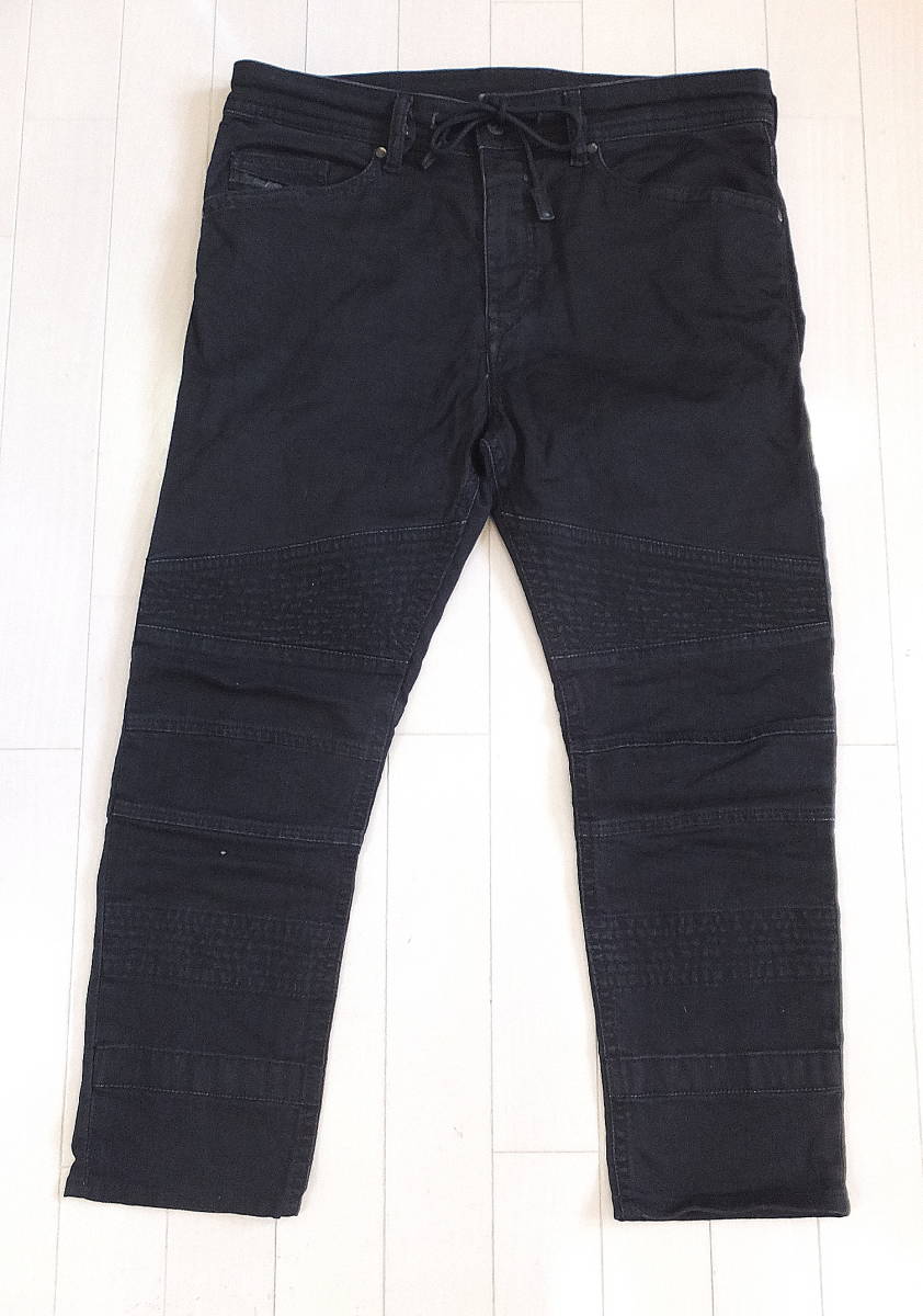 人気SALE，2025 DIESEL ディーゼル 2019SS JOGG JEANS BAKARI-NE.0678E バイカースウェットデニム W32 ジョグジーンズ(W32)｜売買されたオークション情報、yahooの商品情報をアーカイブ公開 - オークファン 男性用