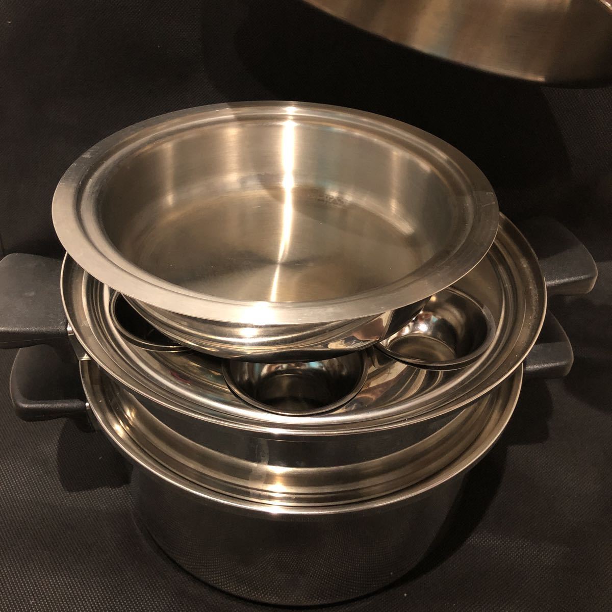 Amway アムウェイ Queen amway 6l シチューパンセットの通販 両手鍋 6L 