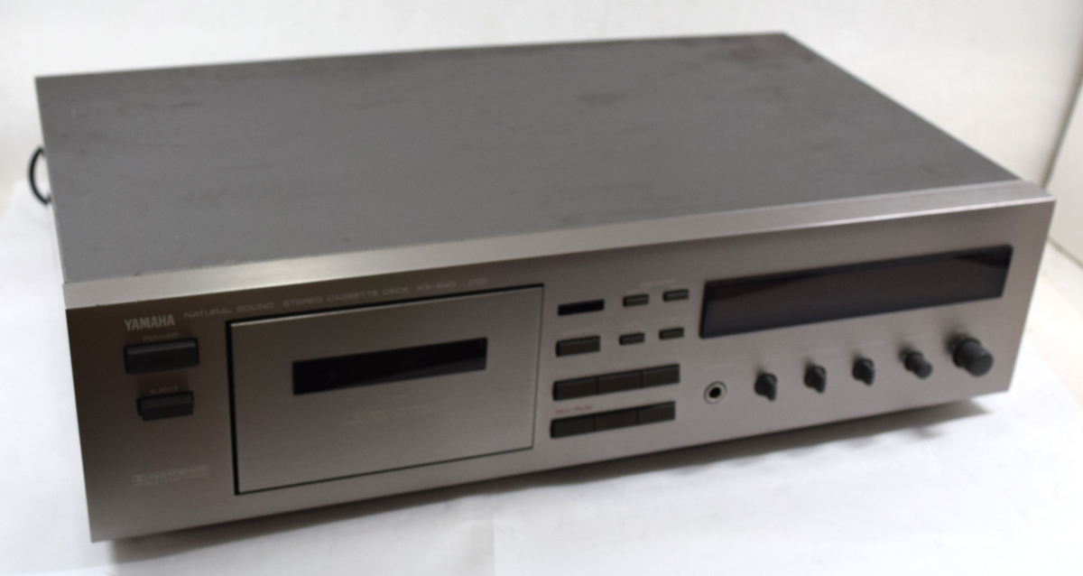 T808】YAMAHA ヤマハ ナチュラルサウンドステレオカセットデッキ KX