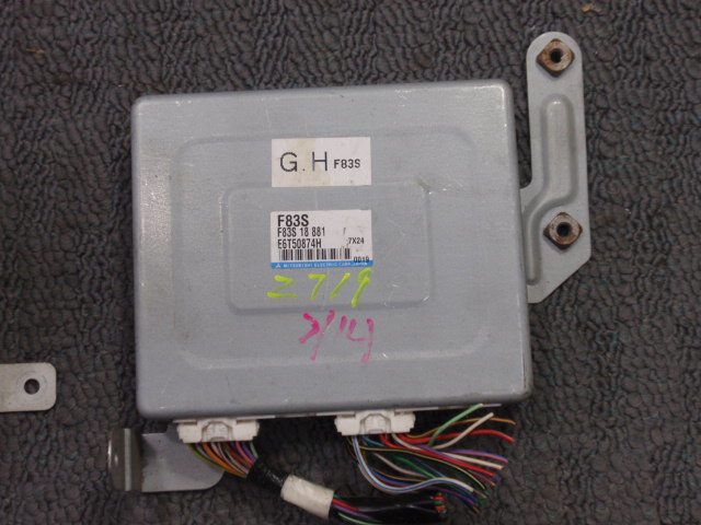 激安大特価，爆買い ボンゴ SK22V SK22 SK82V SK82 デリカ バネット 純正 エンジン コンピュータ F83S F83S 18 881 E6T50874H(マツダ用)｜売買されたオークション情報、yahooの商品情報をアーカイブ公開 - オークファン マツダ用