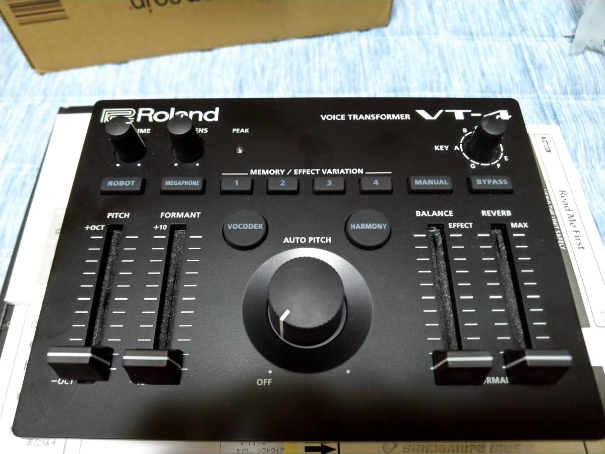 Roland ローランド/VT-4 Voice Transformer ボイス Roland ローランド/VT-4 Voice Transformer ボイス