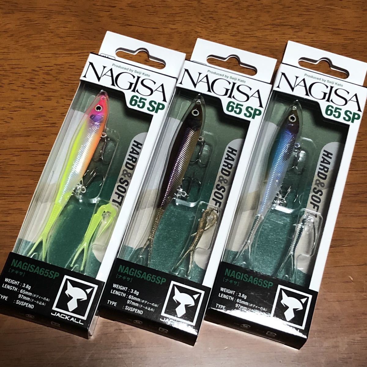 大人気，定番 ジャッカル ナギサ / JACKALL NAGISA 65SP / 3個セット(ミノー)｜売買されたオークション情報、yahooの商品情報をアーカイブ公開 - オークファン ミノー