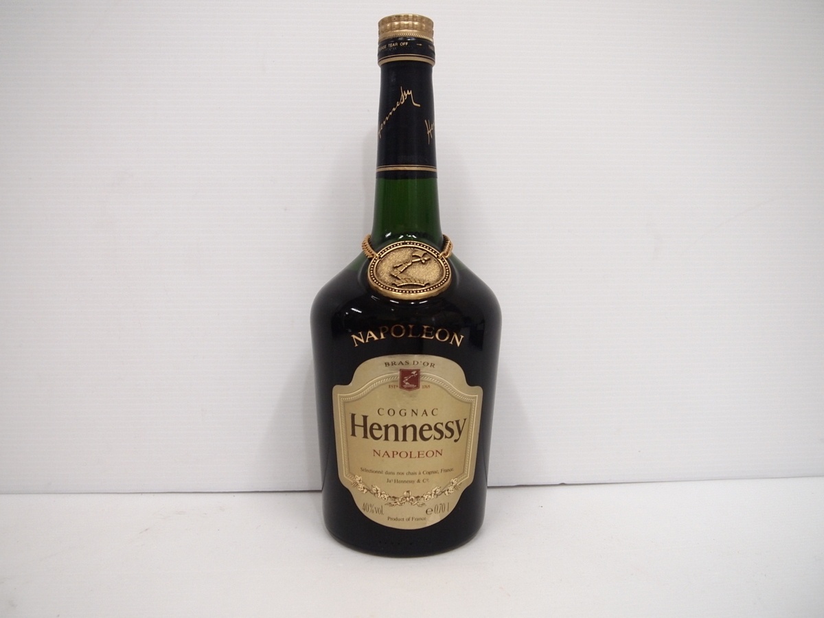 格安，HOT HENNESSY ヘネシー ナポレオン コニャック ブランデー 700ml 40度 古酒 未開栓 G4665HE4(ヘネシー)｜売買されたオークション情報、yahooの商品情報をアーカイブ公開 - オークファン コニャック