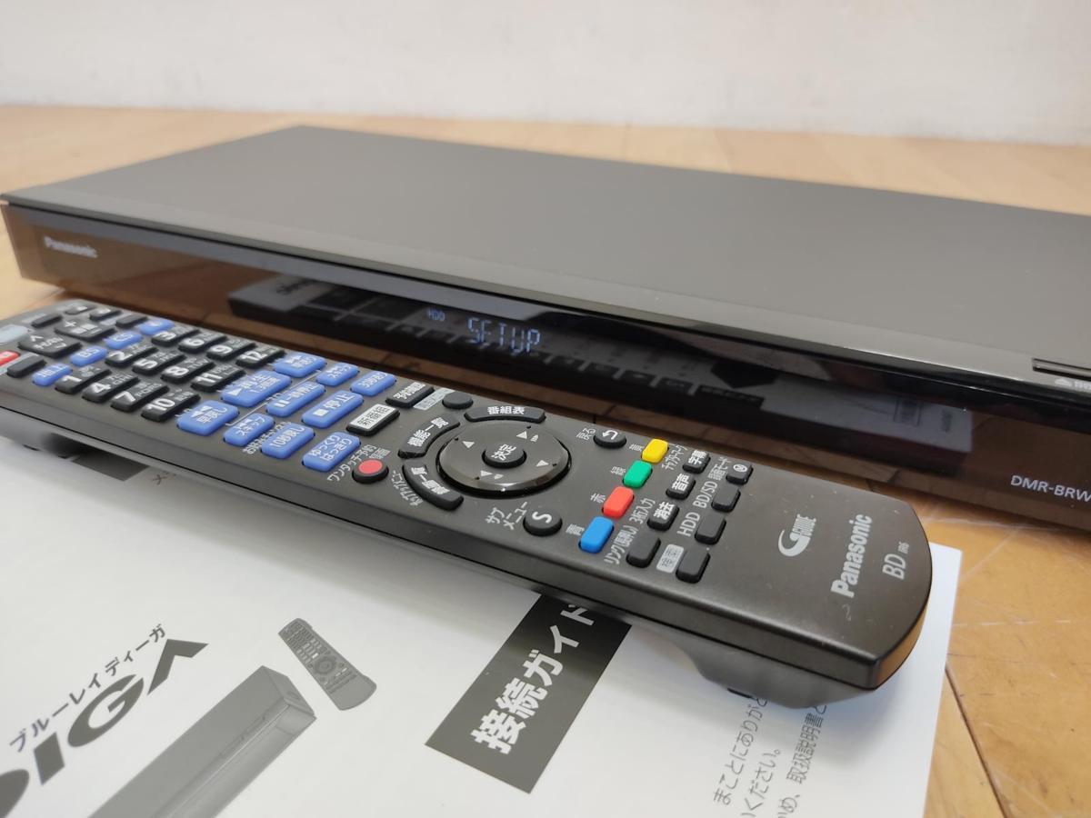 ☆パナソニック2番組同時1TBHDD内蔵ブルーレイレコーダーDMR-BRW1020
