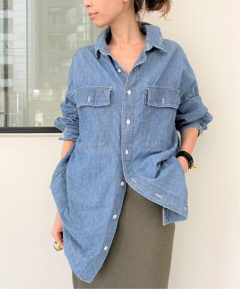 新品タグ付/定価27500円/【REMI RELIEF/レミレリーフ】Chambray シャツ