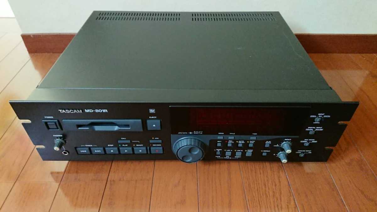 TASCAM MD-801R 業務用MDデッキ ジャンク品 MD-801R TASCAM MDデッキ