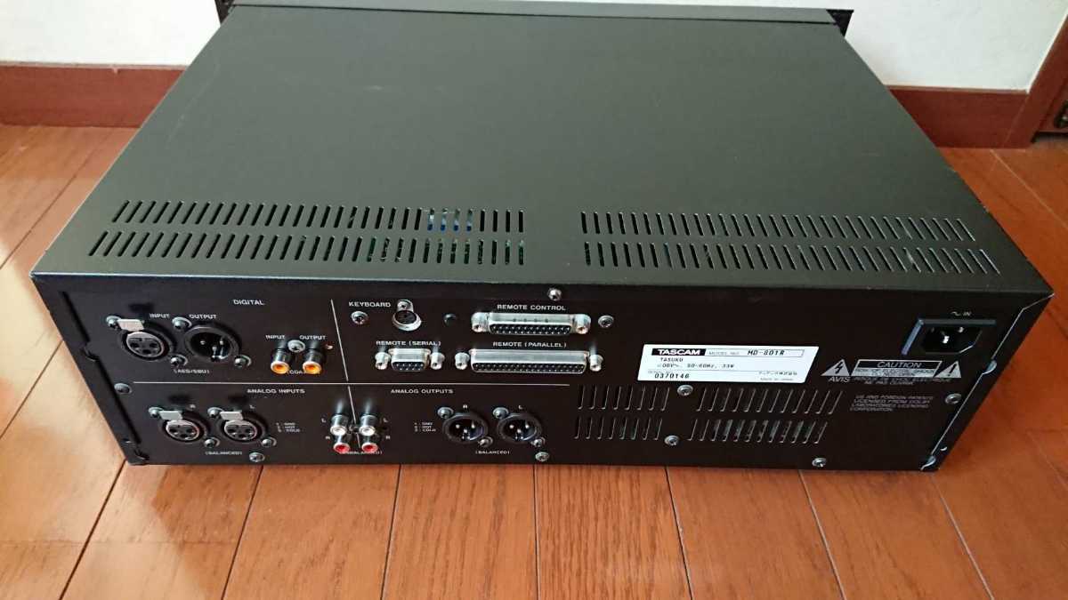 TASCAM MD-801R 業務用MDデッキ ジャンク品 MD-801R TASCAM MDデッキ