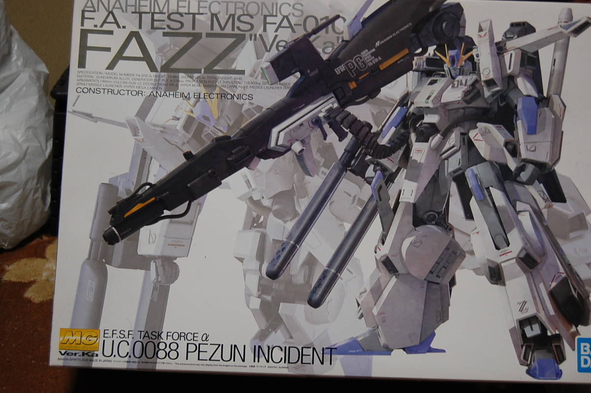MG FAZZ ガンダムセンチネル 1⁄100 1／100 バンダイスピリッツ mg