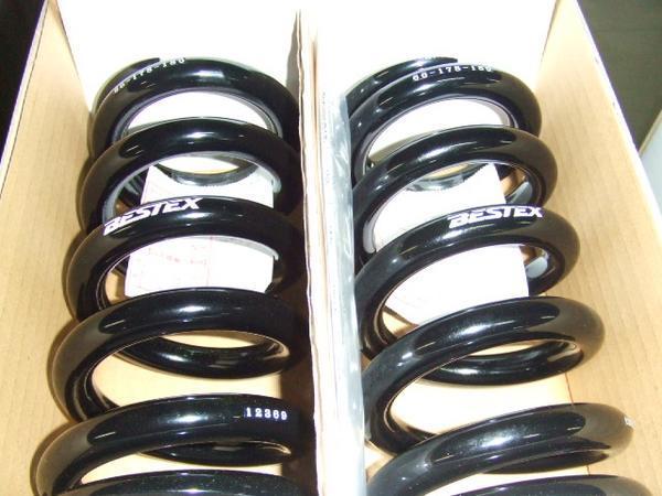 【高品質，SALE】 BESTEX べステックス 車高調用バネ直巻き 直巻２本セット 18K 品番:BXRB0518 ID66&Phi; 18.0Kgf/mm 177Ｎ/mm 5インチ 127ｍｍ(サスペンション)｜売買されたオークション情報、yahooの商品情報をアーカイブ公 その他