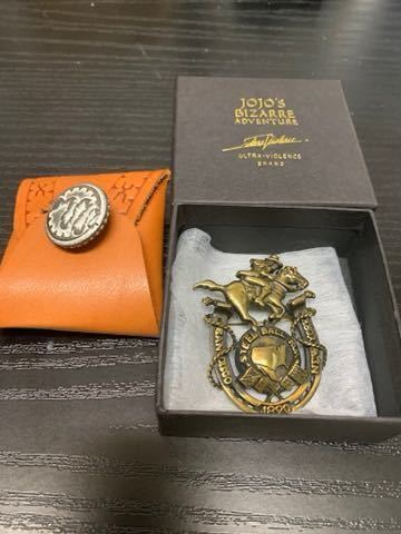 ジョジョの奇妙な冒険 スティールボールラン エンブレムブローチ