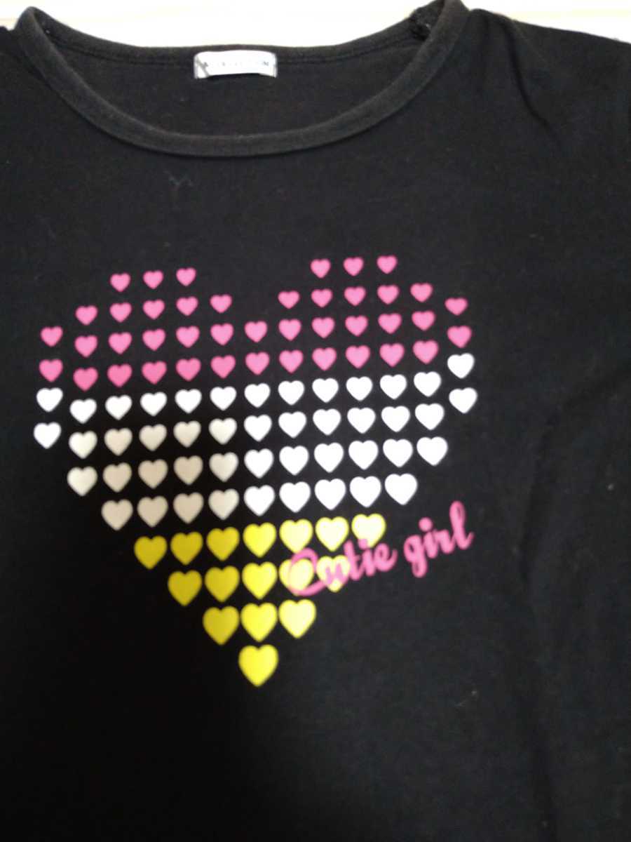 150cm かわいい Gita ハート ワンピース 黒 ベルメゾン 150 145 154cm 売買されたオークション情報 Yahooの商品情報をアーカイブ公開 オークファン Aucfan Com
