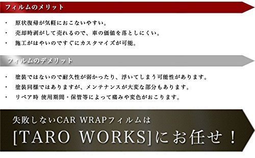 新品 【3Dタイプ】 152㎝×30㎝ [TARO WORKS] 5D リアル カーボンシート 3D カーボンシート タイプ _8