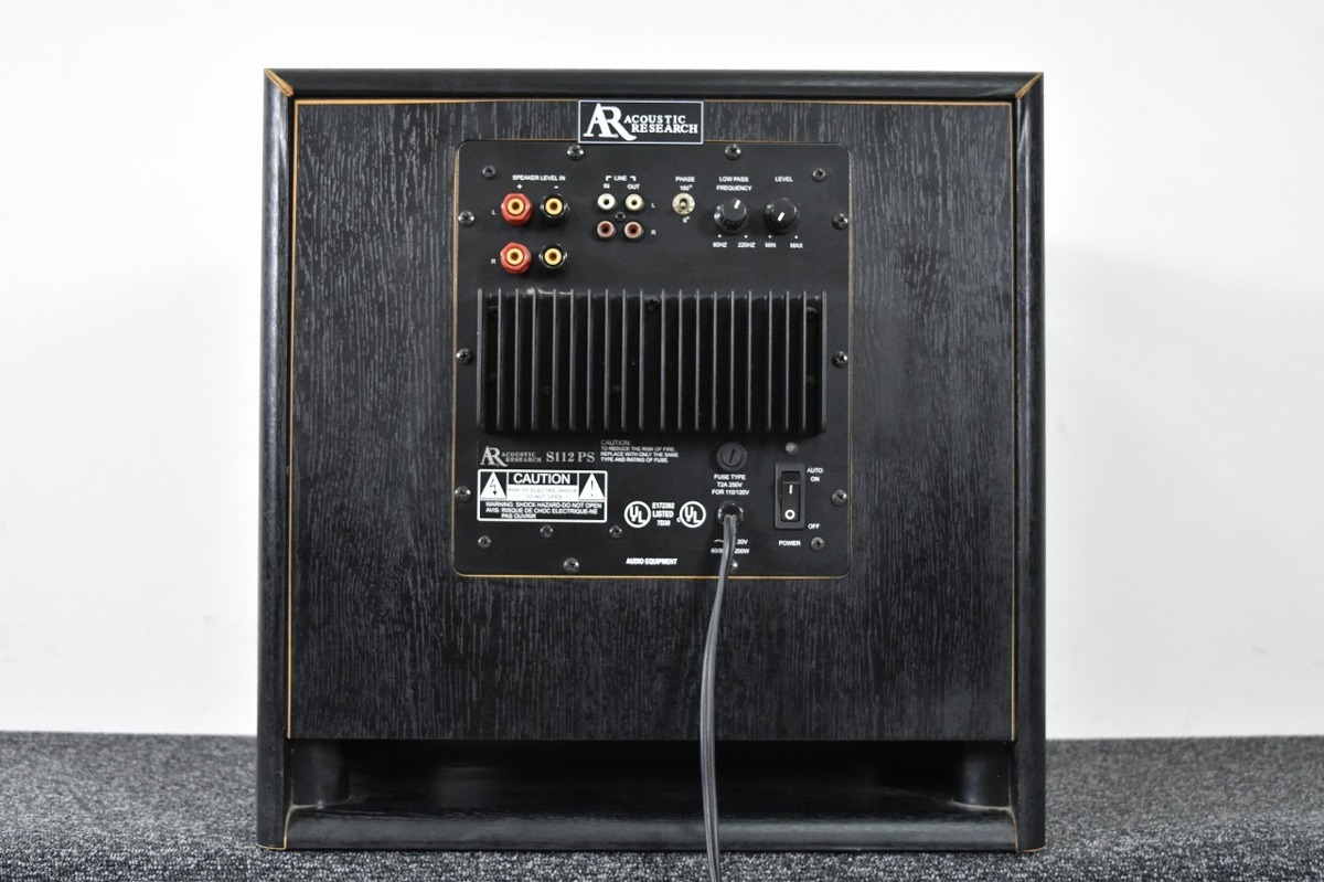 AR ACOUSTIC RESEARCH アコースティックリサーチ S112PS サブ