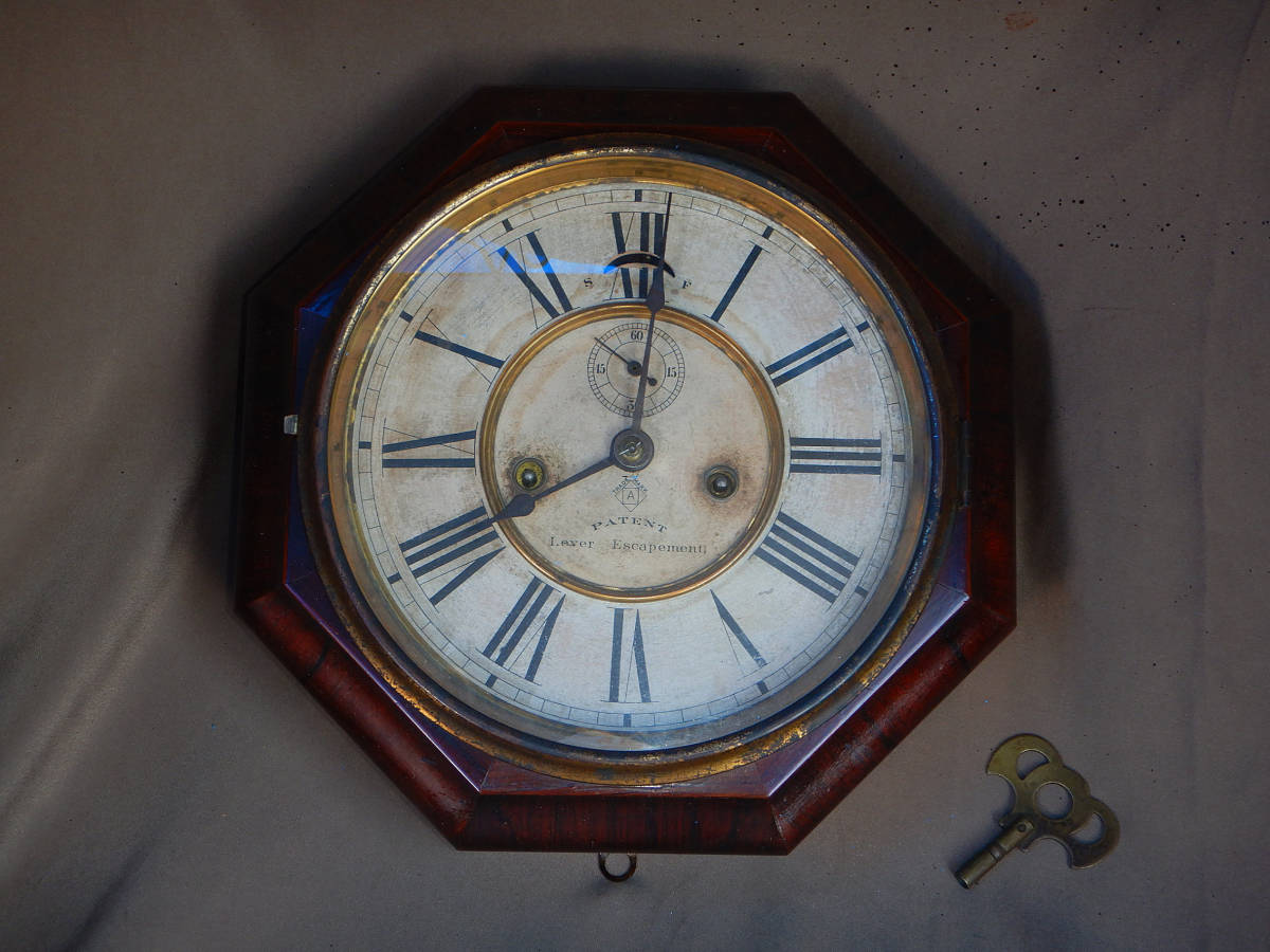 アンソニア（アメリカ）アンティーク掛け時計 Ansonia USA アンソニア 置時計 - Clock ANSONIA 掛時計 アンティーク