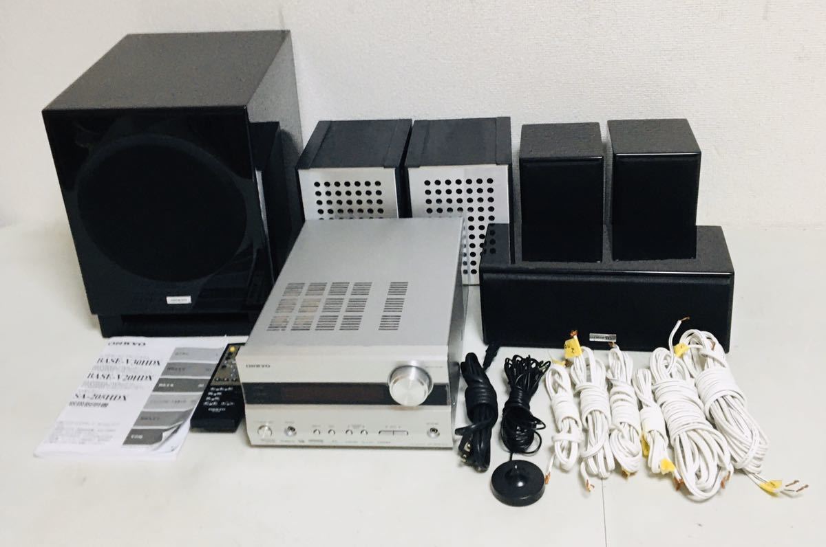 ONKYO SA-205HDX + BASE-V30HDX + D-108C 【公式通販】