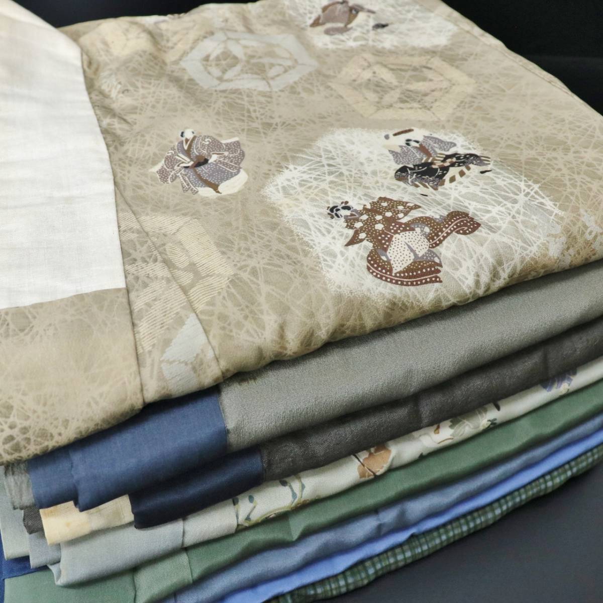 【正規品，セール】 2018 全て正絹 男物長襦袢 作家落款あり リメイク素材用着物 おまとめ売り(女性和服、着物)｜売買されたオークション情報、yahooの商品情報をアーカイブ公開 - オークファン その他